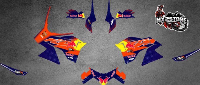 1290 - ktm - Super Adventure - S -2020 - 2021 - 2022 - 2023 - kit deco - redbull - stickers -