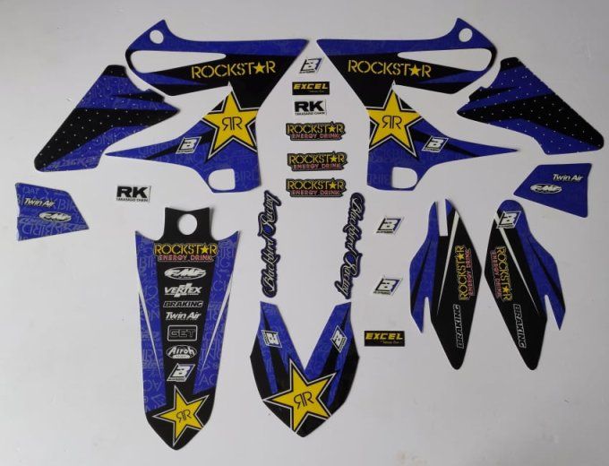 kit ddéco rockstar energy , yz 125 /250 ,2015 2016 2017 2018 2019 2020 2021 