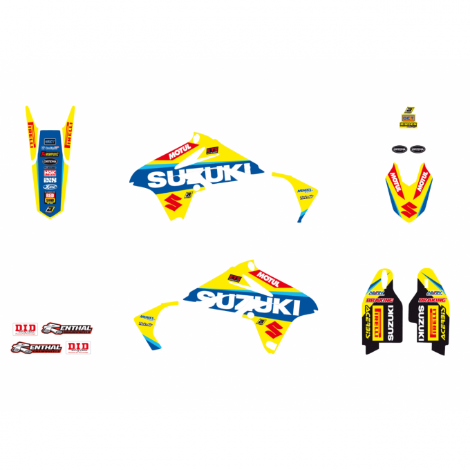 PACK Déco + Housse selle RMZ 250 2010 > 2018