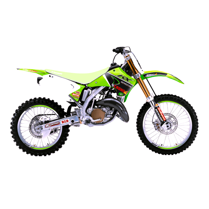 Kit déco KAWASAKI KX 125 /250 année 2003 à 2008