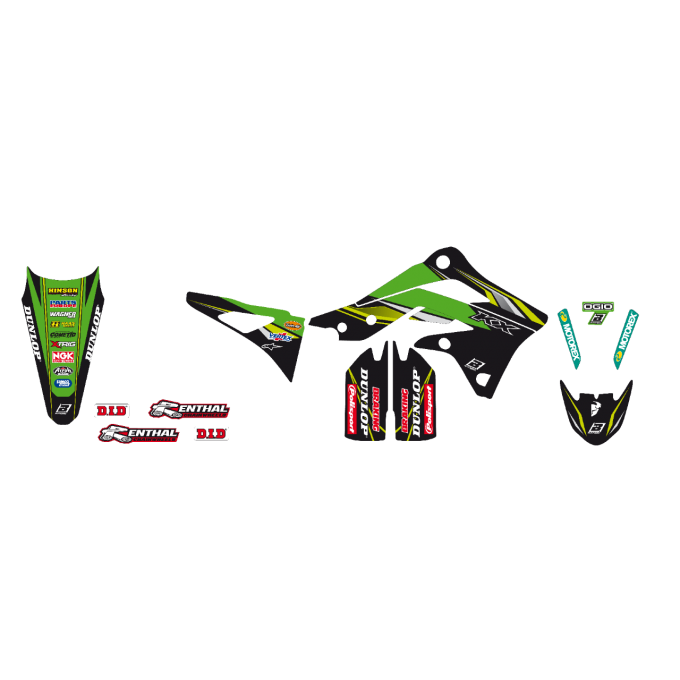 Kit déco KAWASAKI KXF 450 2012-2015