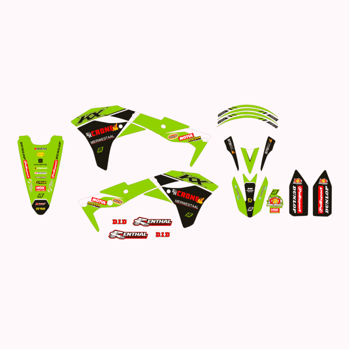 Kit déco KAWASAKI KXF 250 année 2017 à 2020