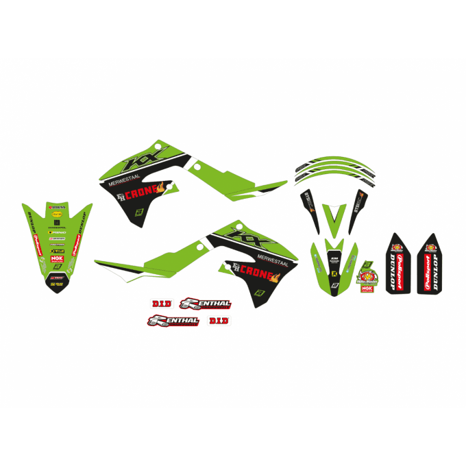 Kit déco KAWASAKI KXF 250 2021-2023 /450 2019-2023