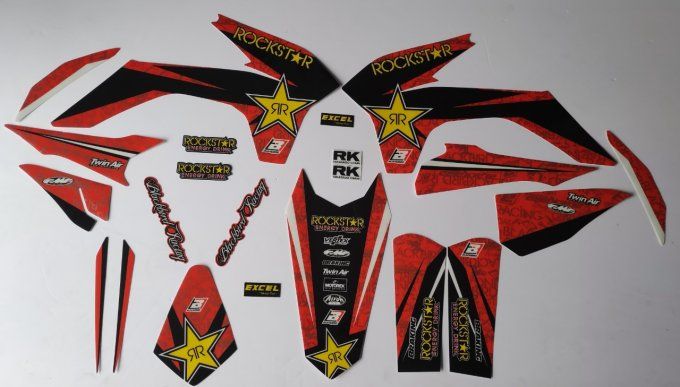 kit deco rockstar , kit deco ktm , kit deco sx , kit deco sxf , kit deco exc , kit deco 125 , kit de
