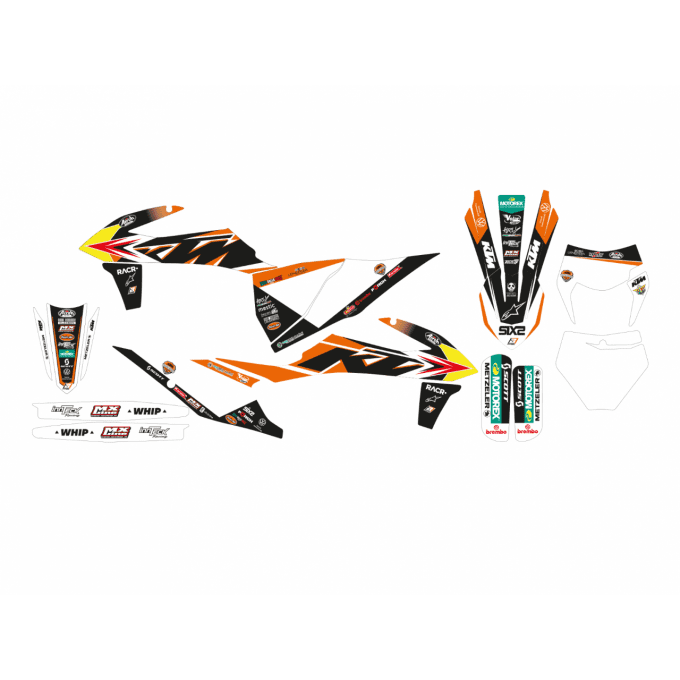 Kit déco KTM FACTORY SX/SXF 2019-2022 /EXC 2020-2023