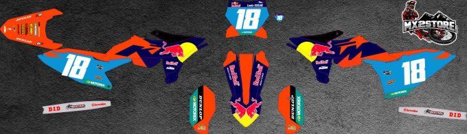 85 sx - kit deco - ktm- perso - redbull - 85 -2026 - 2027 - 2024 - 2023 - 2022 -
