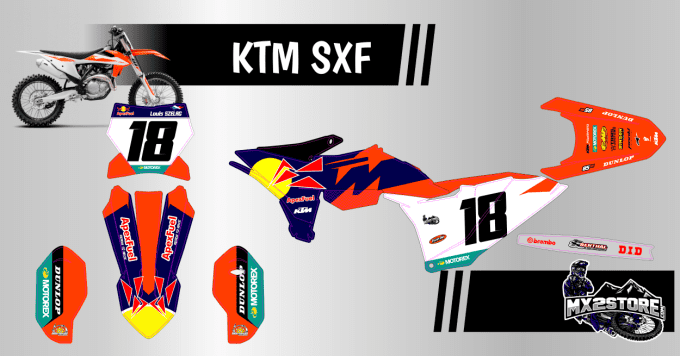 85sx - blanc - ktm - kit deco - redbull - factory - perso - 2020 - 2021 - 2022 - 2023 -2024 -2025 - 