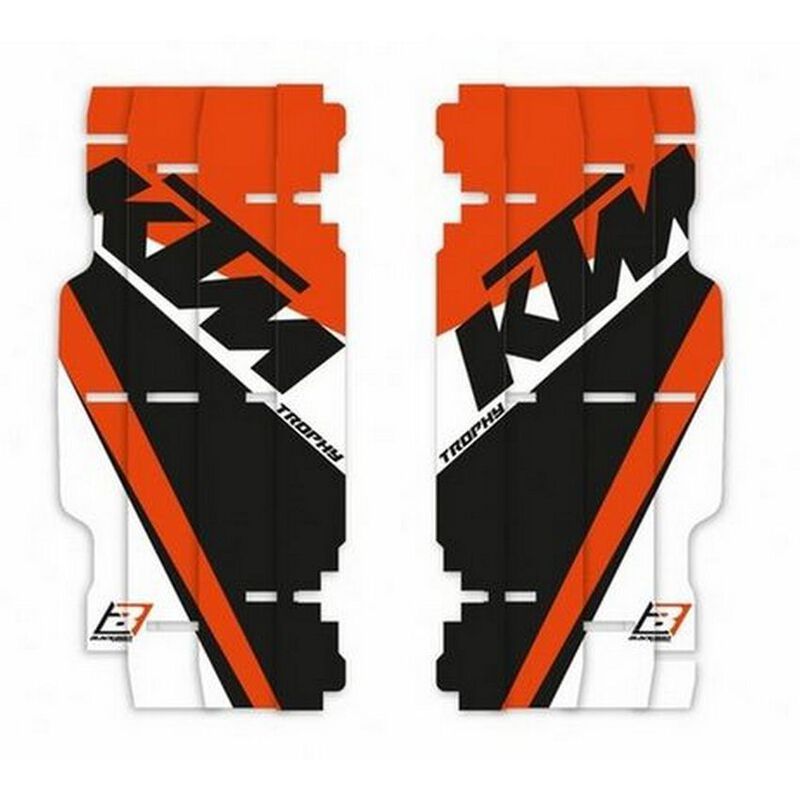 Stickers autocollant Grille radiateur KTM SX /SXF 2008 à 2016 / EXC 2008 à 2016