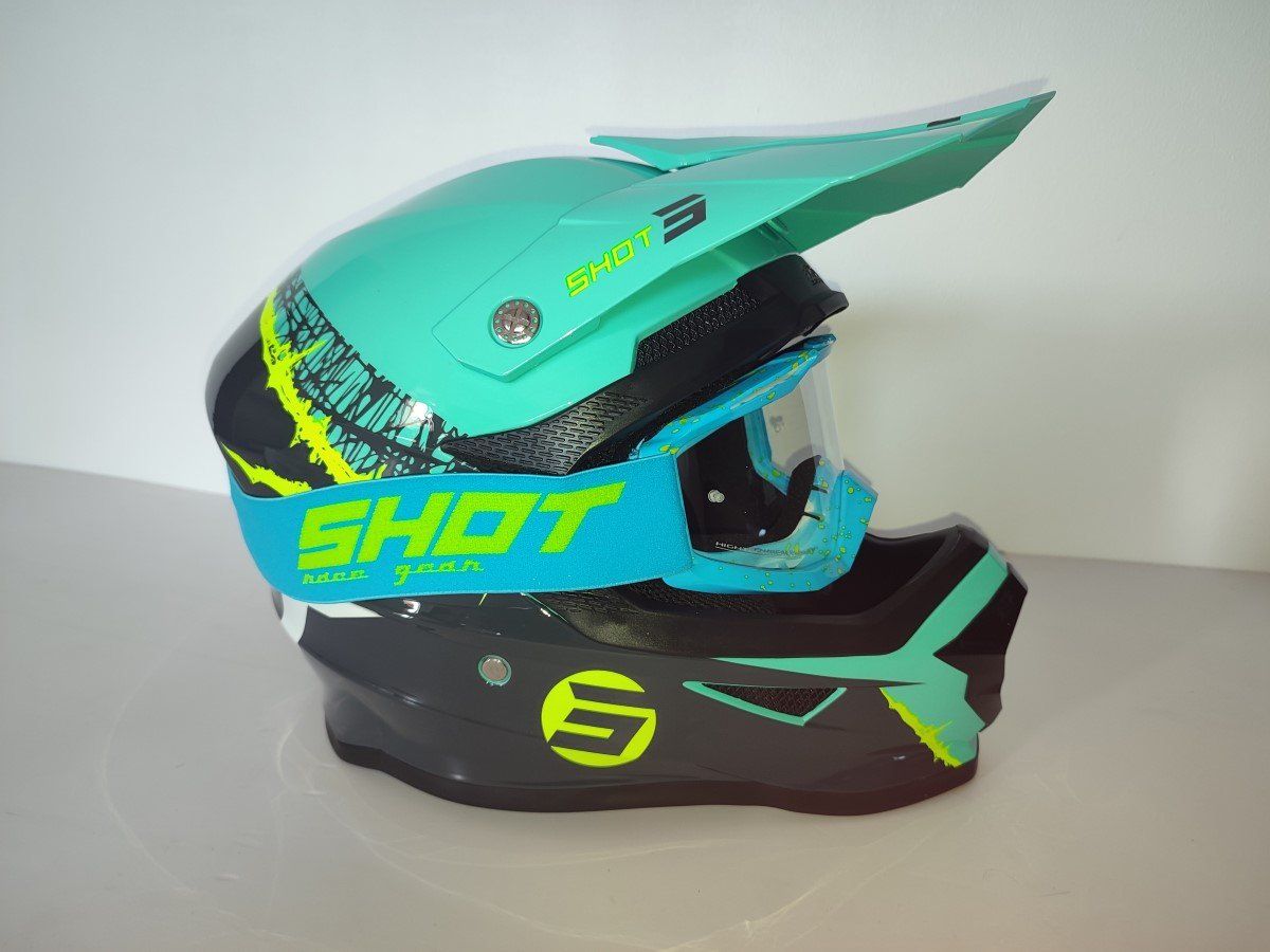 Casque moto cross + lunette - Mx2store