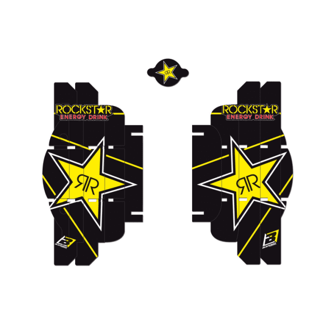 Kit Déco Rockstar energy Honda CRF 250 2004 > 2009 + Protection radiateur