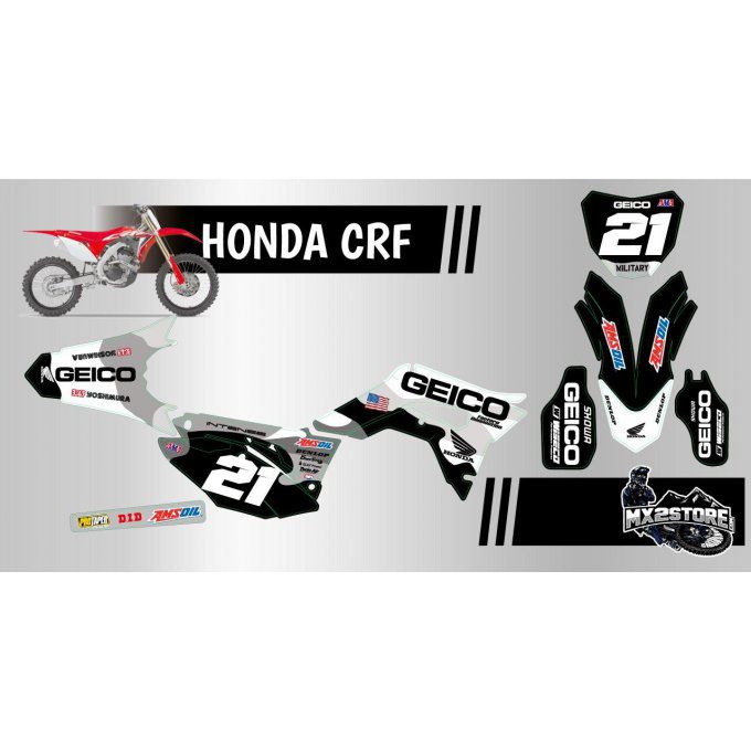 kit deco perso crf 250 / 450 HONDA 2023. 2024