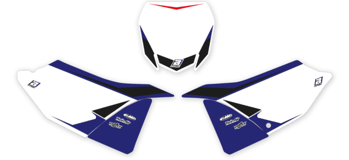 fond de plaque , 125 yz , 250 yz ,2022 , 2023 , 2024 , blanc ,