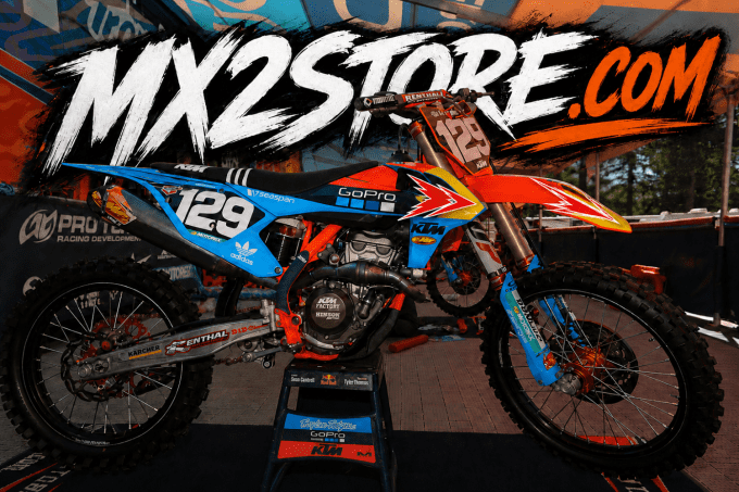 gopro - bleu - kit plastiques - redbull - ktm - sx - sxf - exc - enduro - motocross - mx2