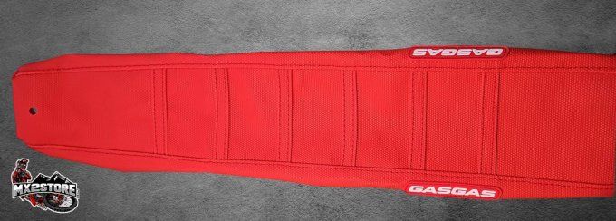 housse - de - selle - gasgas - mc - 85 - 2025 - 2026 - 2027 - rouge - seat cover - mototocross ,fac