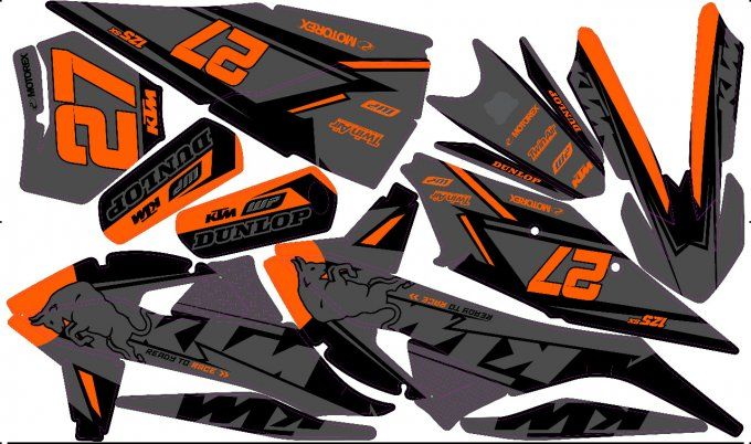 kit deco - graphics - ktm - 2021 - 2022-2023 -2024 - redbull -