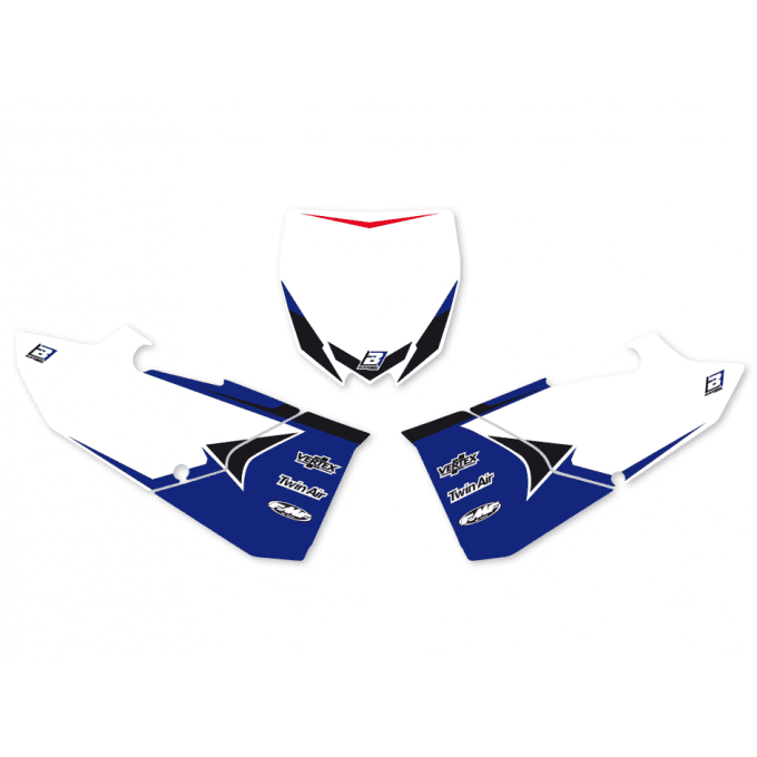 Kit déco fond de plaque YAMAHA YZ 125/250 année 2015 à 2021