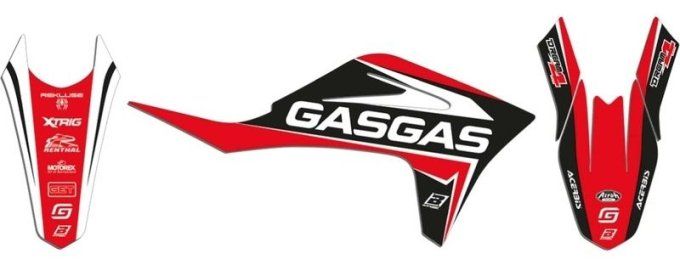 kit deco - gasgas - cross - enduro - stickers - 125 - 250 - 300 - 450 -