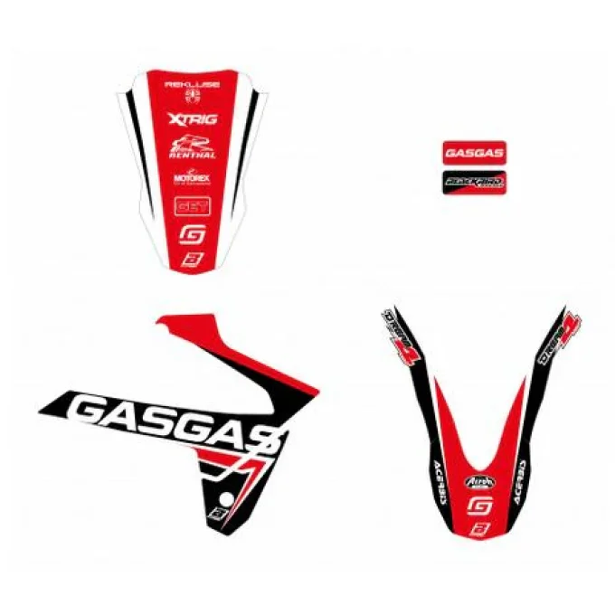 Kit déco GASGAS EC/ FSR année 2007-2011