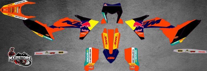kit deco - ktm - garcia - redbull - Sx--SxF -2023-2024 -Exc - excf - 2026-2025  -