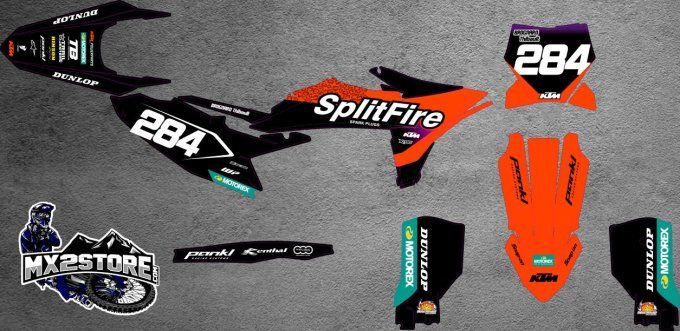 kit , deco , ktm , graphics , 125 , 250 , 300 , 350 , 450 , sx , sxf , autocollants , perso , mx2 ,