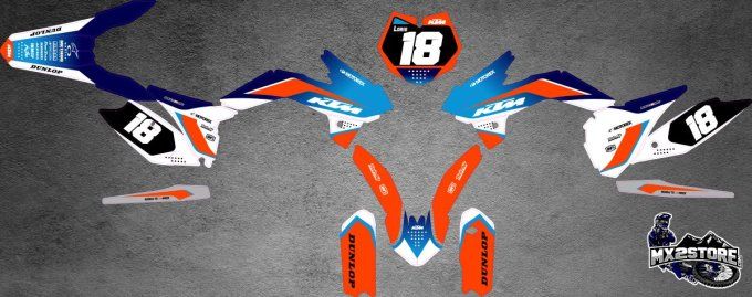 kit deco - Ktm - Sx 85 - sx - 85 - 2013 - 2014 - 2015 - 2016 - 2017 - mx2 -