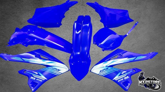kit deco , origine , yz 125 , 2027 yamaha , yz125, yz , 125 , plastiques ,