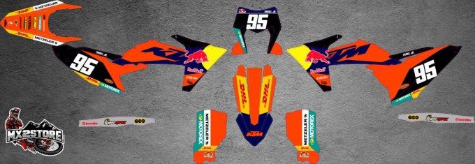 kit deco - redbull - enduro -ktm - factory - 2027 - 2026 - 2025 - exc - excf -