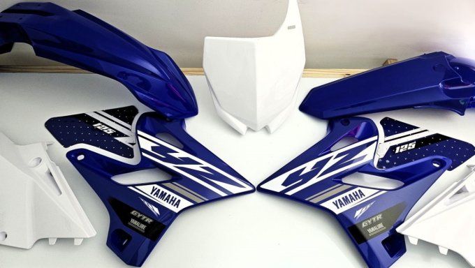 kit deco -style origine - yz 125 - 2019 - 2020 - kit plastiques - yamaha -