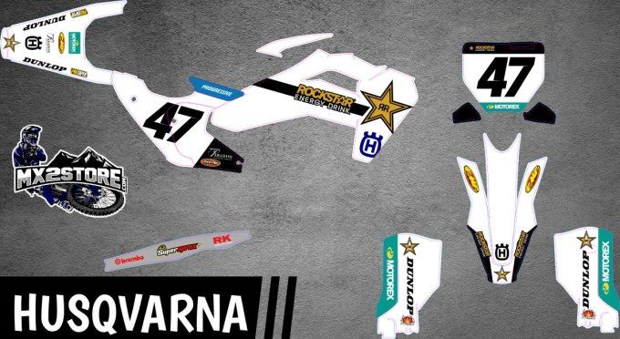 kit deco , team rockstar , hva , 2026 , 2025 , 2024 , 2023 , usa , 125 , 250 , 300 , 350 , 450 ,