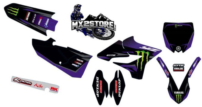 KIT DECO , yz , 125 , 250 , monster , team , 2015 , 2016 , 2017 , 2018 , 2019 , 2020 , 2021