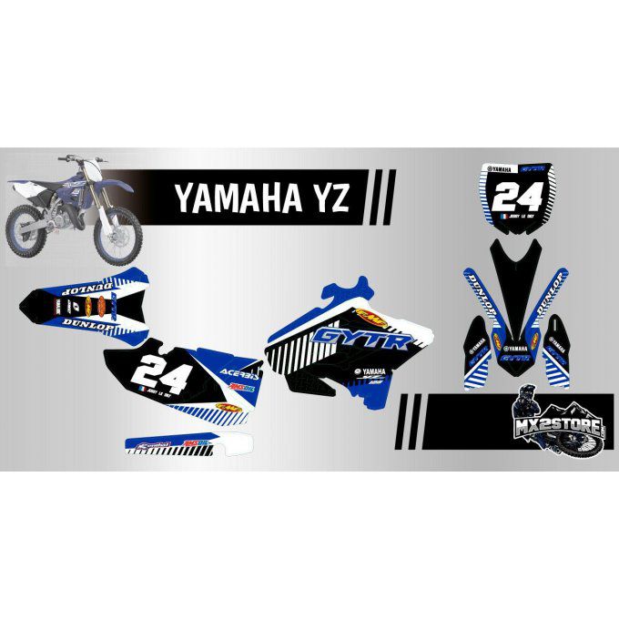 Kit Perso YZ / YZF / WRF 65 > 450 2024 -2025- 2026