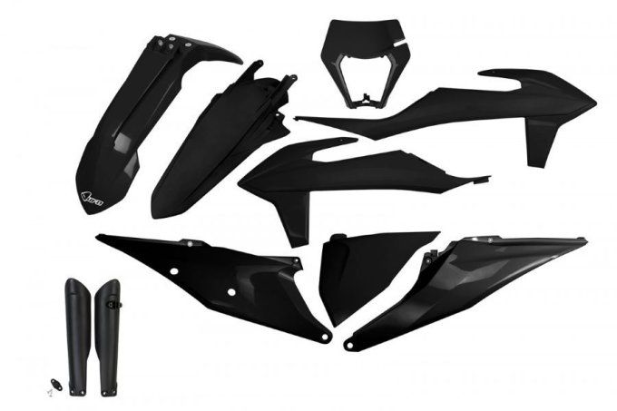 kit-plastique-exc - 2020 - 2021 - 2022 - 2023 -tpi - excf - 250 - 300 - 350 - 450 - noir -