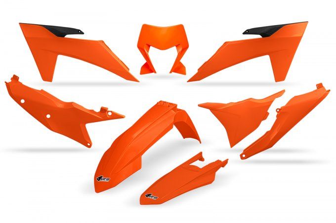 Kit plastiques KTM EXC - EXCF  150 > 500 année 2024 ORANGE
