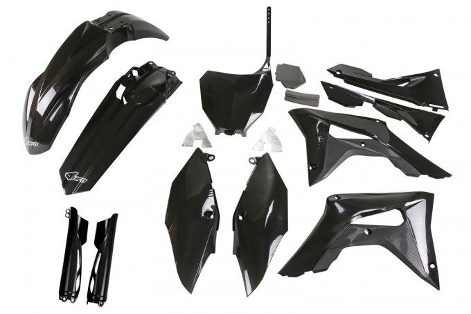 Kit plastiques complet HONDA CRF 250 /450 2017 à 2021 NOIR