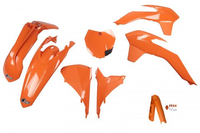 Kit plastiques KTM SX/SXF 125 >450 année 2013 à 2015  -ORANGE