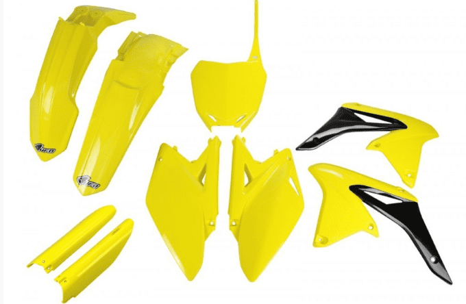Kit plastique  Suzuki RMZ 250 année 2010 à 2018