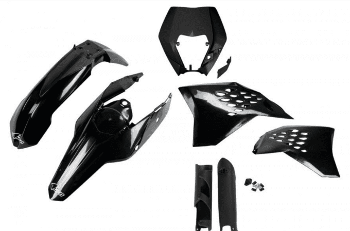 Kit plastique KTM EXC /EXCF 125  > 500 année 2009 -2010- 2011