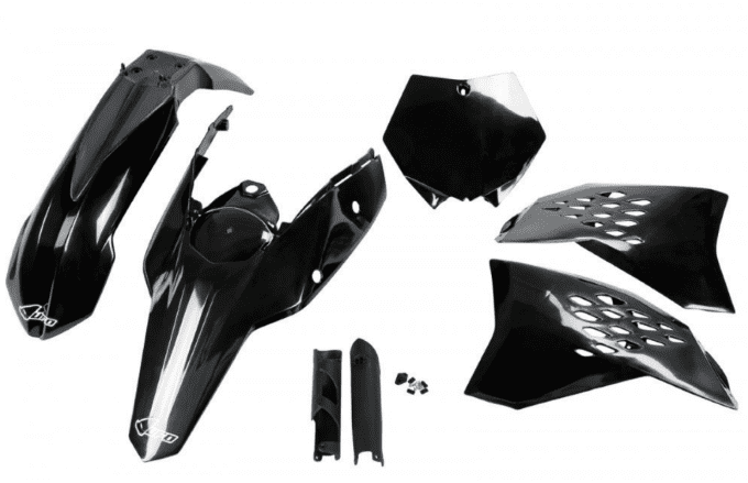 Kit plastique Complet KTM SX /SXF 125 >450 2007 > 2010 - NOIR