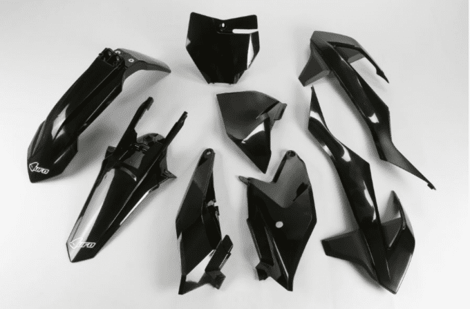 Kit plastique ufo noir KTM SX 85 2018 2019 2020 2021 2022 2023  2024