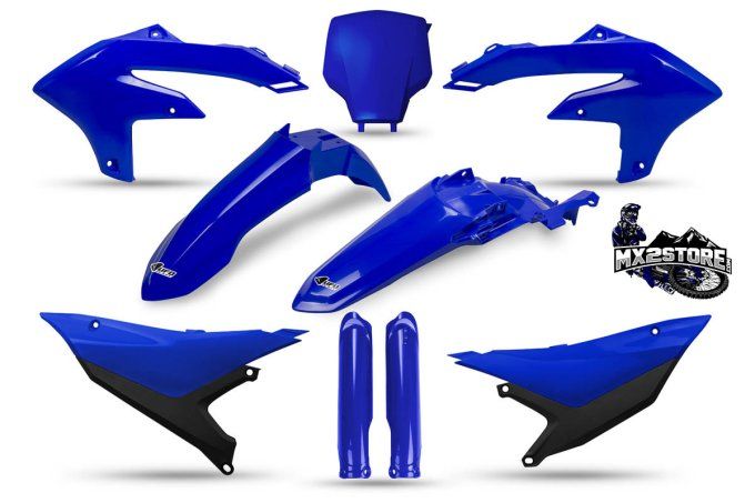 Kit plastiques ,YAMAHA YZF 450 ,2027, 2026,yzf 250 , BLEU