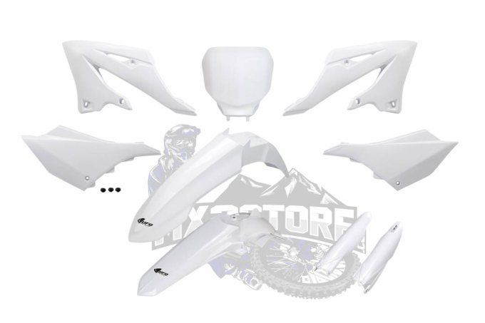 Kit plastiques complet YAMAHA Restyled YZ 125/ 250 2022 -2025 -2026 -BLANC
