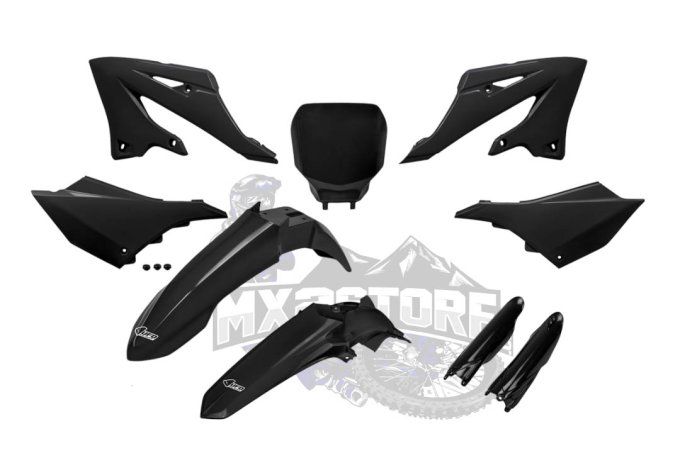 Kit plastiques complet YAMAHA Restyled YZ 125/ 250 2022 -2025-2026  NOIR