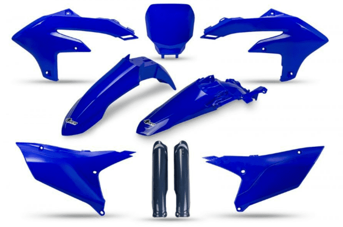 Kit plastiques Complet UFO YZF 250 2024 / YZF 450 2023 >2024 - Bleu