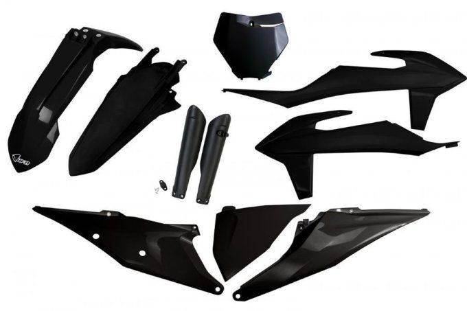 kit-plastiques-noir-sx-125-250-350 - 450- -mx2-noir-sxf - 2019 - 2020 - 2021 - 2022 -
