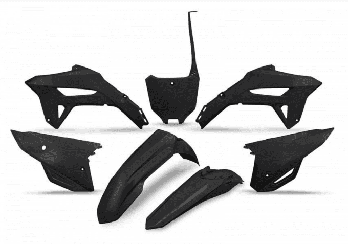 Kit plastiques UFO NOIR CRF 250 2022>2024 / 450 2021>2024