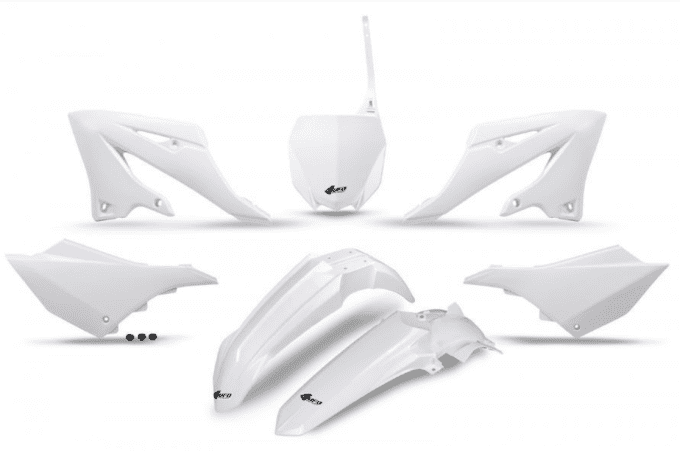 Kit plastiques UFO YAMAHA YZ 125 /250 2022-2023-2024-2025-2026- blanc