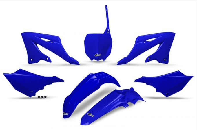 Kit plastiques UFO YAMAHA YZ 125 /250 2022-2023-2024 -2025-2026- bleu