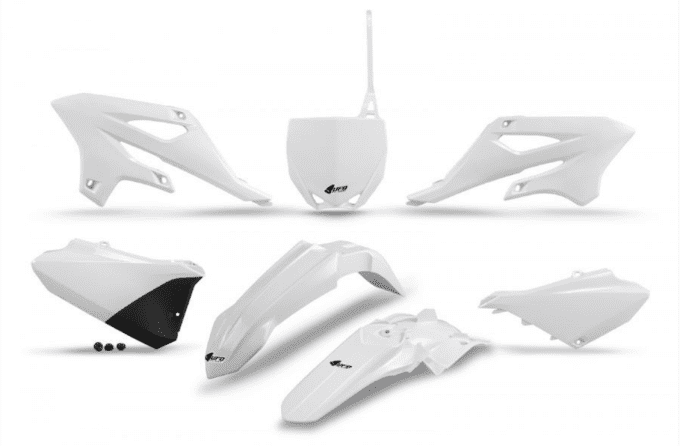 Kit plastiques UFO YAMAHA YZ 85 2022 > 2024 blanc