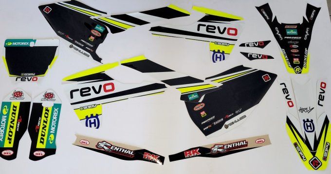 Kit déco HUSQVARNA HVA REVO FC-TC 2016-2017-2018 - 