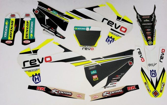 Kit déco REVO HUSQVARNA 2019 - 2020 - 2021 - 2022